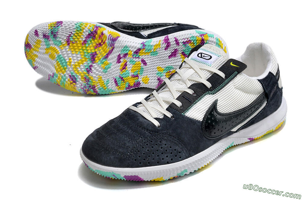 Nike StreetGato IC Indoor & Futsal Soccer Shoes - Black/White 3