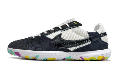 Nike StreetGato IC Indoor & Futsal Soccer Shoes - Black/White