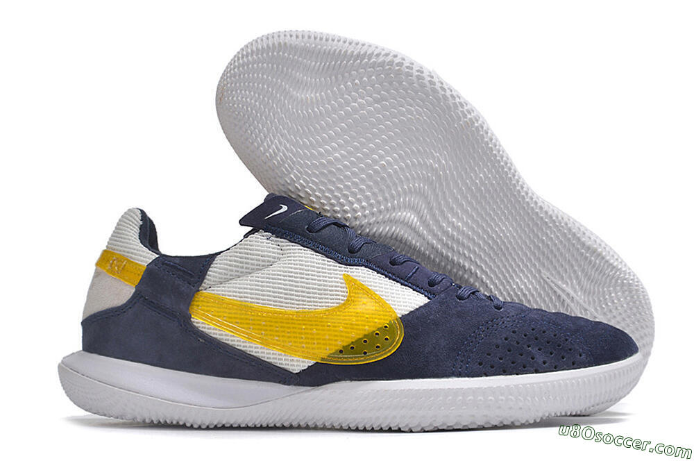 Nike StreetGato IC Indoor & Futsal Soccer Shoes - Blue/Yellow/White 1
