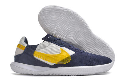 Nike StreetGato IC Indoor & Futsal Soccer Shoes - Blue/Yellow/White
