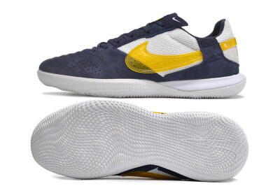 Nike StreetGato IC Indoor & Futsal Soccer Shoes - Blue/Yellow/White