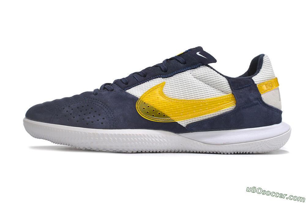 Nike StreetGato IC Indoor & Futsal Soccer Shoes - Blue/Yellow/White 2