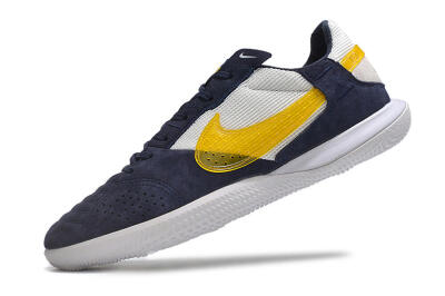 Nike StreetGato IC Indoor & Futsal Soccer Shoes - Blue/Yellow/White