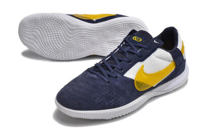 Nike StreetGato IC Indoor & Futsal Soccer Shoes - Blue/Yellow/White
