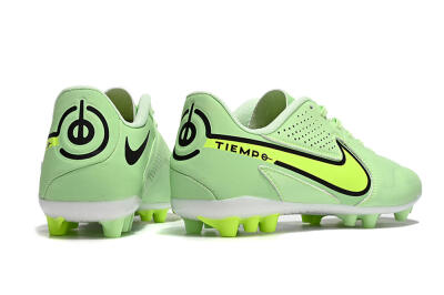 Nike Tiempo Legend 9 Academy AG Artificial Grass Soccer Cleats - Green/Black/Yellow
