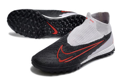 Nike Phantom GX Elite DF Link TF Artificial Turf Soccer Shoes - White/Black/Red