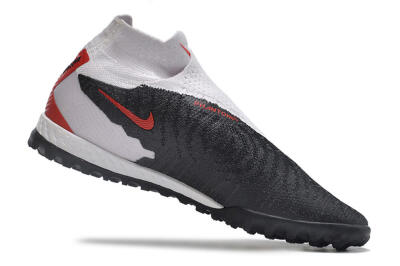 Nike Phantom GX Elite DF Link TF Artificial Turf Soccer Shoes - White/Black/Red