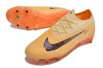 Nike Phantom GX Elite Link Pro SG Soft Ground Soccer Cleats - Orange/Pink/Black