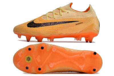 Nike Phantom GX Elite Link Pro SG Soft Ground Soccer Cleats - Orange/Pink/Black