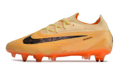 Nike Phantom GX Elite Link Pro SG Soft Ground Soccer Cleats - Orange/Pink/Black