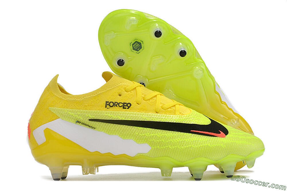 Nike Phantom GX Elite Link Pro SG Soft Ground Soccer Cleats - Yellow/Green/Black/White 1