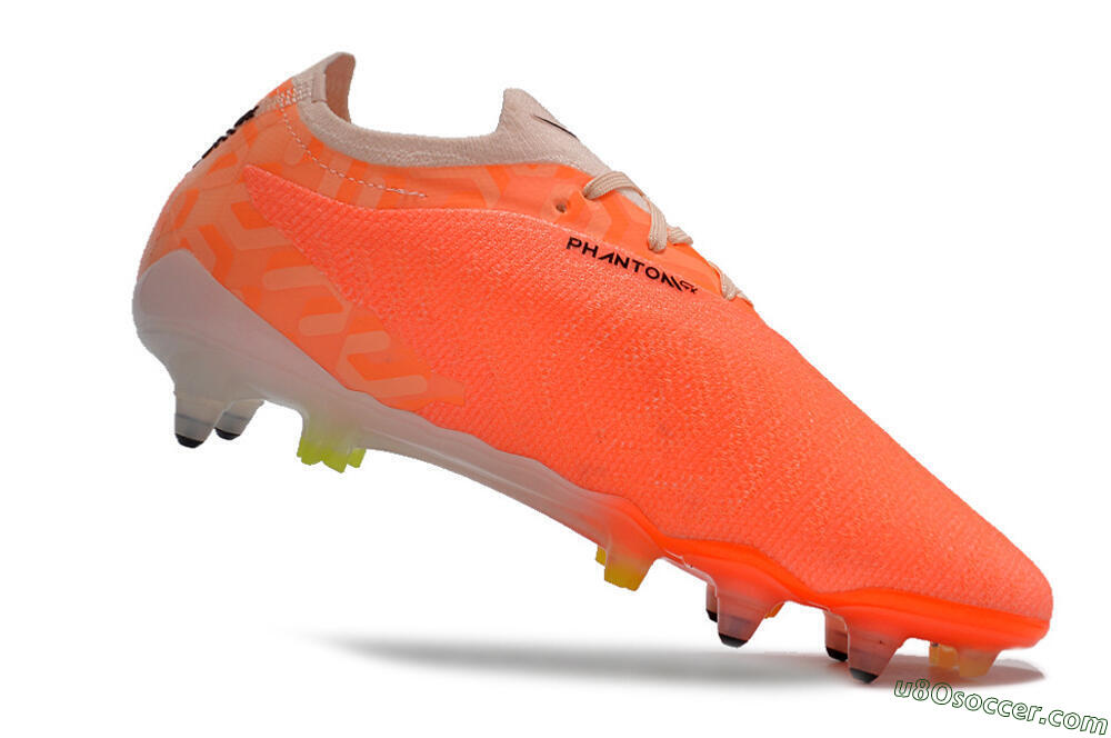 Nike Phantom GX Elite Link Pro SG Soft Ground Soccer Cleats - Pink/Black/Purple 4