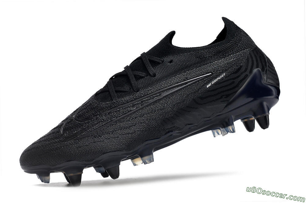 Nike Phantom GX Elite Link Pro SG Soft Ground Soccer Cleats - Black/Blue 5