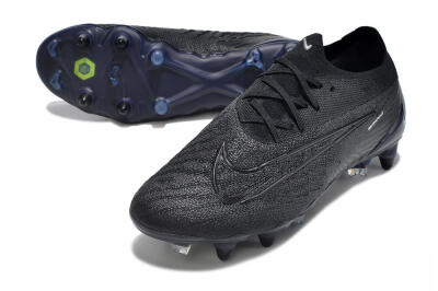 Nike Phantom GX Elite Link Pro SG Soft Ground Soccer Cleats - Black/Blue