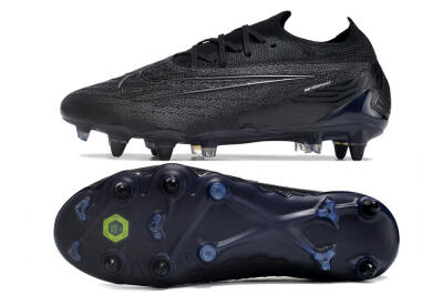 Nike Phantom GX Elite Link Pro SG Soft Ground Soccer Cleats - Black/Blue