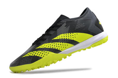 Adidas Predator Accuracy.3 TF Artificial Turf Soccer Shoes - Black/Green/White