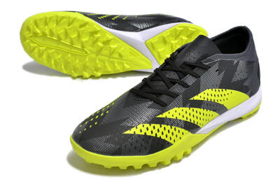 Adidas Predator Accuracy.3 TF Artificial Turf Soccer Shoes - Black/Green/White