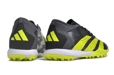 Adidas Predator Accuracy.3 TF Artificial Turf Soccer Shoes - Black/Green/White