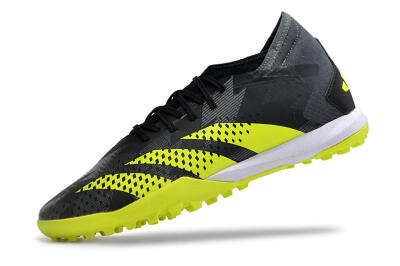 Adidas Predator Accuracy.3 TF Artificial Turf Soccer Shoes - Black/Green/White