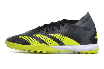 Adidas Predator Accuracy.3 TF Artificial Turf Soccer Shoes - Black/Green/White