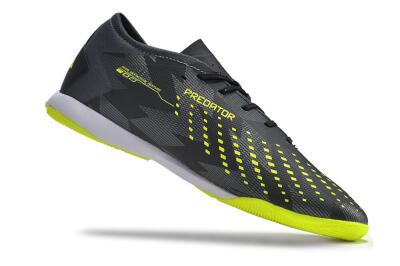 Adidas Predator Accuracy.3 IC Indoor & Futsal Soccer Shoes - Black/Green/White