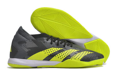 Adidas Predator Accuracy.3 IC Indoor & Futsal Soccer Shoes - Black/Green/White