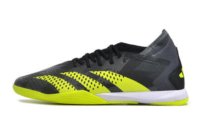 Adidas Predator Accuracy.3 IC Indoor & Futsal Soccer Shoes - Black/Green/White