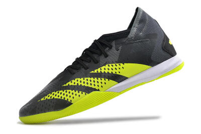 Adidas Predator Accuracy.3 IC Indoor & Futsal Soccer Shoes - Black/Green/White