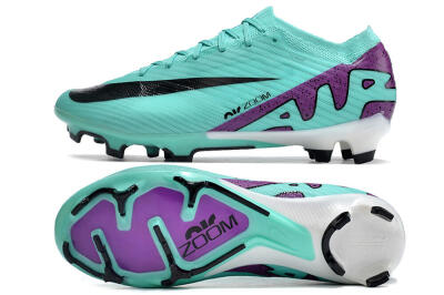 Nike Air Zoom Mercurial Vapor 15 Elite FG Firm Ground Soccer Cleats - Blue/Purple/Black