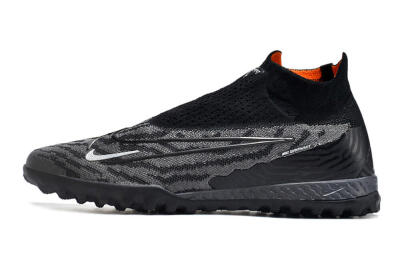 Nike Phantom GX Elite DF Link TF Artificial Turf Soccer Shoes - Black/White