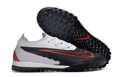 Nike Phantom GX Elite TF Artificial Turf Soccer Shoes - Black/White/Red