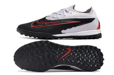 Nike Phantom GX Elite TF Artificial Turf Soccer Shoes - Black/White/Red