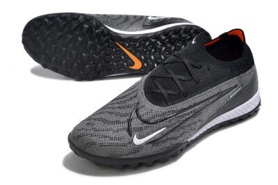 Nike Phantom GX Elite TF Artificial Turf Soccer Shoes - Black/White/Grey