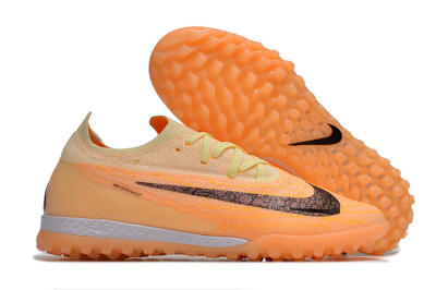 Nike Phantom GX Elite TF Artificial Turf Soccer Shoes - Orange/Pink/Black