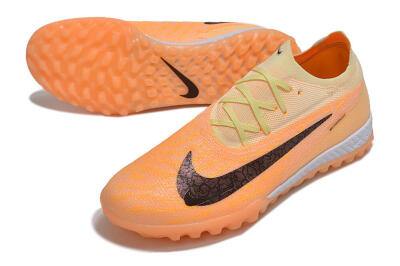Nike Phantom GX Elite TF Artificial Turf Soccer Shoes - Orange/Pink/Black