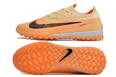 Nike Phantom GX Elite TF Artificial Turf Soccer Shoes - Orange/Pink/Black