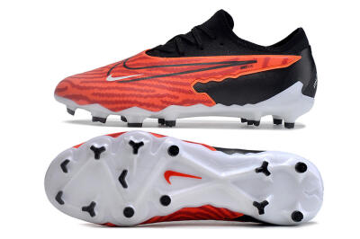 Nike Phantom GX Academy FG Firm Ground Soccer Cleats - Red/Black/White