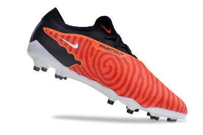Nike Phantom GX Academy FG Firm Ground Soccer Cleats - Red/Black/White