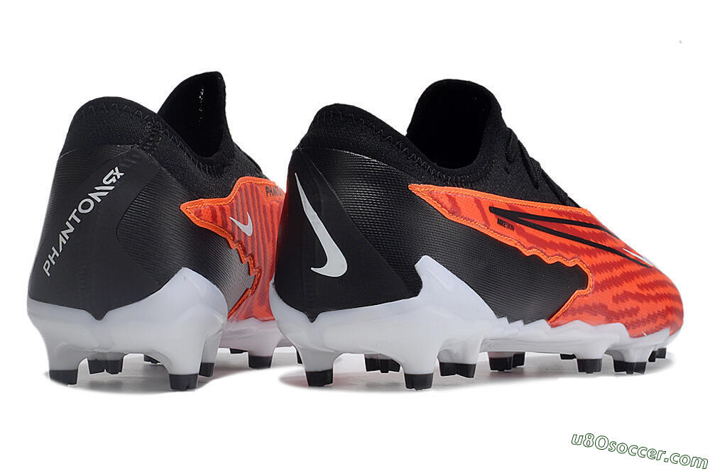 Nike Phantom GX Academy FG Firm Ground Soccer Cleats - Red/Black/White 6