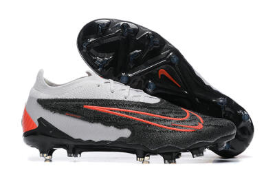 Nike Phantom GX Elite FG Firm Ground Soccer Cleats - Black/White/Red