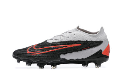 Nike Phantom GX Elite FG Firm Ground Soccer Cleats - Black/White/Red
