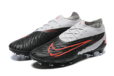Nike Phantom GX Elite FG Firm Ground Soccer Cleats - Black/White/Red