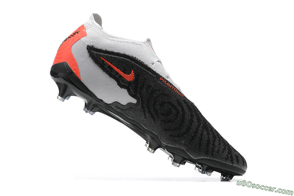 Nike Phantom GX Elite FG Firm Ground Soccer Cleats - Black/White/Red 7