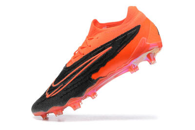 Nike Phantom GX Elite FG Firm Ground Soccer Cleats - Orange/Black/Grey