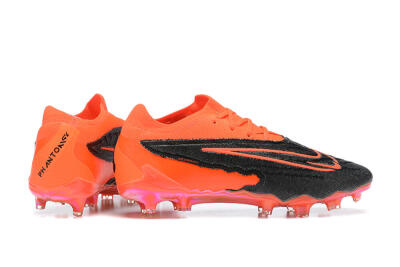 Nike Phantom GX Elite FG Firm Ground Soccer Cleats - Orange/Black/Grey