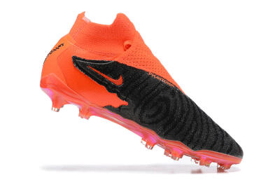 Nike Phantom GX Elite FG Firm Ground Soccer Cleats - Orange/Black/Grey