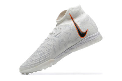 Nike Phantom GX DF Elite TF Artificial Turf Soccer Shoes - White/Black/Orange