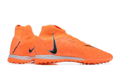 Nike Phantom GX DF Elite TF Artificial Turf Soccer Shoes - Orange/Silver/Black