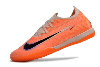 Nike Phantom GX Elite IC Indoor & Futsal Soccer Shoes - Orange/Black/Purple