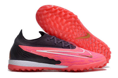 Nike Phantom GX Elite TF Artificial Turf Soccer Shoes - Pink/White/Black